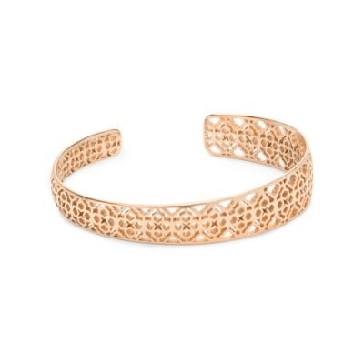 Gold Pattern Bracelet