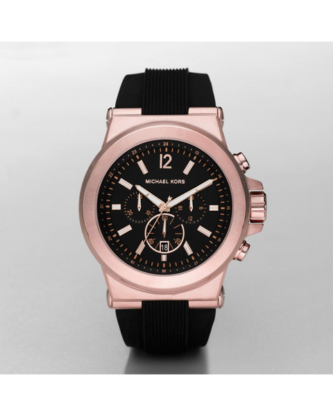 Michael Kors Men s Rose Gold Tone Dylan Watch D ore Jewelry