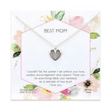 Dogeared Silver Gold Mom Necklace
