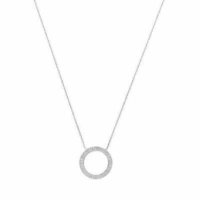 Michael kors open circle necklace Clearance