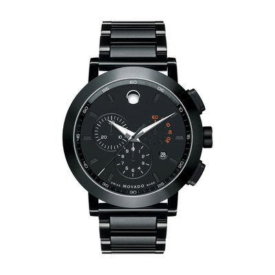 Movado Men\'s Black PVD Museum Sport Watch Black/Black Model#: 07.1.36.1202~ NB Movado Museum Sport Watch - 07.1.36.1202 | The RealReal main image 3