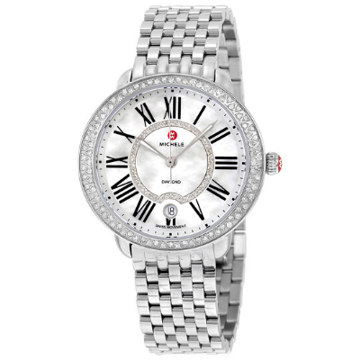 Michele Serein Swiss Quartz Stainless Steel Women display picture 3