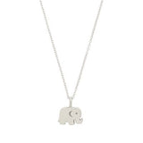 DOGEARED Elephant Silver Necklace Made IN USA