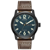 Citizen Men's Eco Drive Brown Leather Chandler BM8478-01L