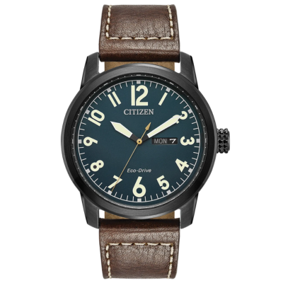 Citizen Men's Eco Drive Brown Leather Chandler BM8478-01L