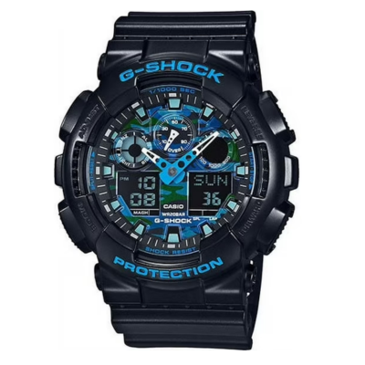 Casio G-Shock Digital Analog Black Sports Watch GA110BW-1A – D'ore