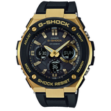 Men's Casio G-Shock G-Steel Golden and Black Resin Band Watch GSTS100G-1A