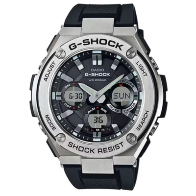 CASIO G-SHOCK Mens Watch G-STEEL Analog Digital GST-W110-1AER