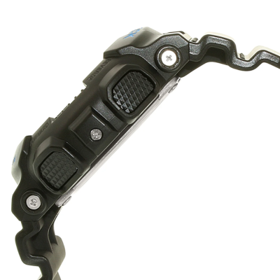 Casio G-Shock Black and Blue Ana-Digi Sports Watch GA100CB-1A