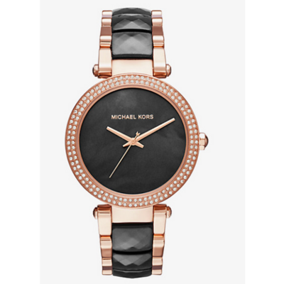 Michael Kors Women's Parker Two Tone Watch MK6414