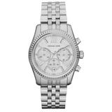 Michael Kors Women's Silver-Tone Lexington Watch MK5555