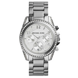 Michael Kors Women's Silver-Tone Blair Watch MK5165
