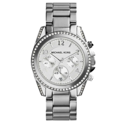 Michael Kors Women's Silver-Tone Blair Watch MK5165