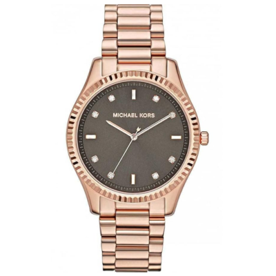 Michael Kors Women's Rose-Tone Blake Grey Dial Watch MK3227
