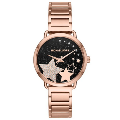 Michael Kors Women's Portia Rose Gold-Tone Watch MK3795