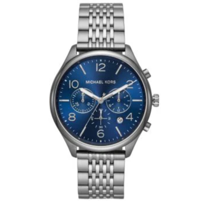 Michael Kors Men's Merrick Chronograph Gunmetal Watch MK8639