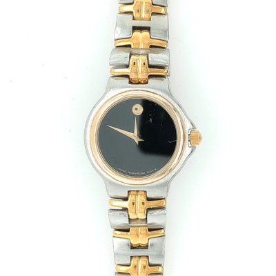 Vintage Movado Museum 81.E2.887.2 Two-Tone Watch