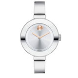 Movado Bold 3600194 34mm Silver Stainless Steel Case with Silver Stainless Steel