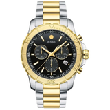 MOVADO ACTIVE SPORT CHRONOGRAPH 2600173 BLACK DIAL BRACELET 42MM MENS WATCH