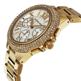 Michael Kors Camille Multifunction Gold-Tone Stainless Steel Watch MK5756