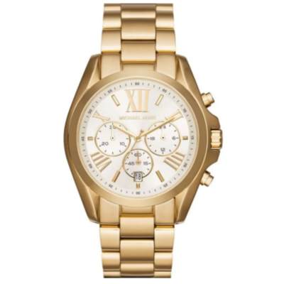 Michael Kors Unisex Gold-Tone Bradshaw Watch MK6266 – D'ore Jewelry Michael Kors Unisex Gold-Tone Bradshaw Watch MK6266 – D'ore Jewelry