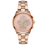 Michael Kors Women's Slater Rose Gold-Tone Watch MK6553