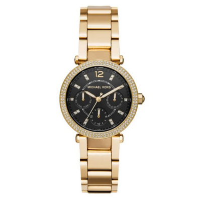 Michael Kors Women's Mini Parker Gold-Tone Watch MK3790