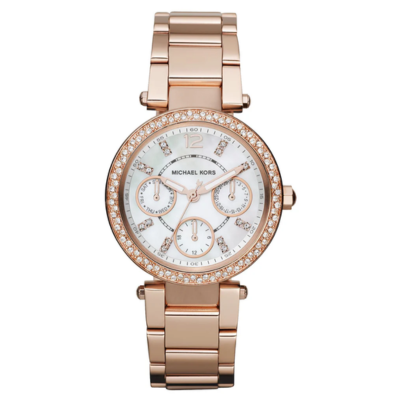 Michael Kors Women's Mini Parker Rose Gold-Tone Watch MK5616