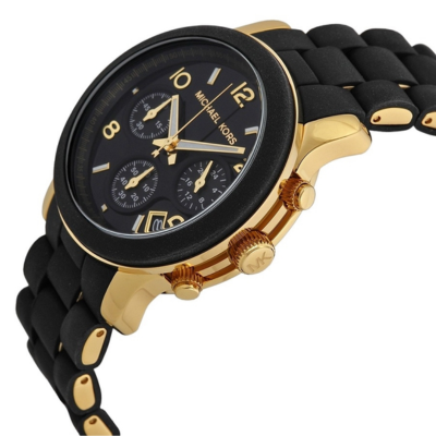 Michael Kors Women's Runway Black Watch MK5191