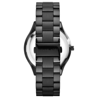 Michael Kors Women's MK3316 - Slim Runway Midnight Safari Black Watch