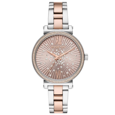 Michael Kors Sofie Pavé Two-Tone Watch MK3972