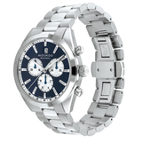 Movado Heritage Series Datron Blue Dial Stainless Steel Bracelet Watch