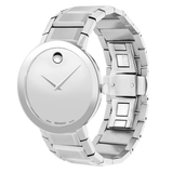 Movado Men's Sapphire Silver Mirror Dial Watch