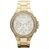Michael Kors Camille Multifunction Gold-Tone Stainless Steel Watch MK5756