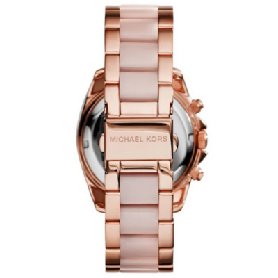 Michael Kors Women's Rose Gold-Tone Blair Glitz Watch MK5943