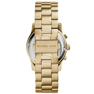Michael Kors Women's Gold-Tone Runway Midsized Watch MK5055