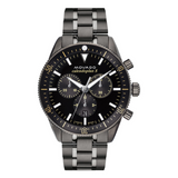 Movado Heritage Series Calendoplan S Chronograph Grey Ion-Plated Bracelet Watch | 42mm | 3650125