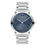 Movado BOLD Evolution Blue Dial Stainless Steel Bracelet Watch | 40mm | 3601155