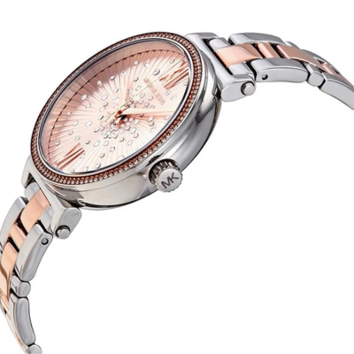 Michael Kors Sofie Pavé Two-Tone Watch MK3972
