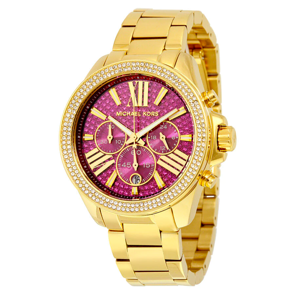 Michael Kors Slim Mott Bangle Bracelet Gold-Tone MD : Clothing, Shoes &  Jewelry - Amazon.com