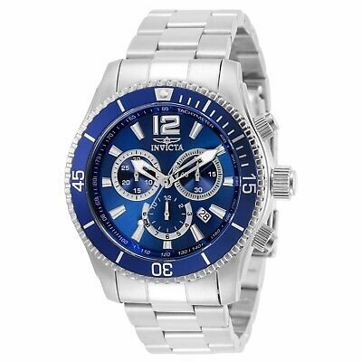 Invicta Men's Specialty 0620 Blue Stainless-Steel Swiss Quartz Watch