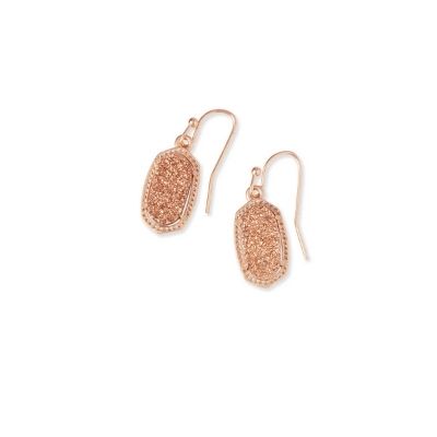 Gold Oval Fill Earrings
