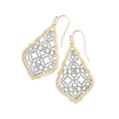 Gold and Silver Hoop Earrings