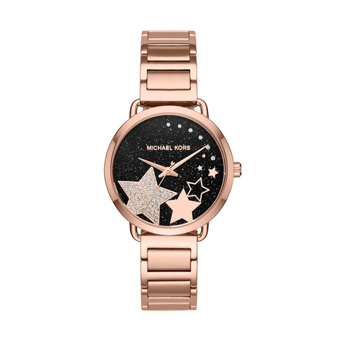 Michael Kors Women's Portia Rose Gold-Tone Watch