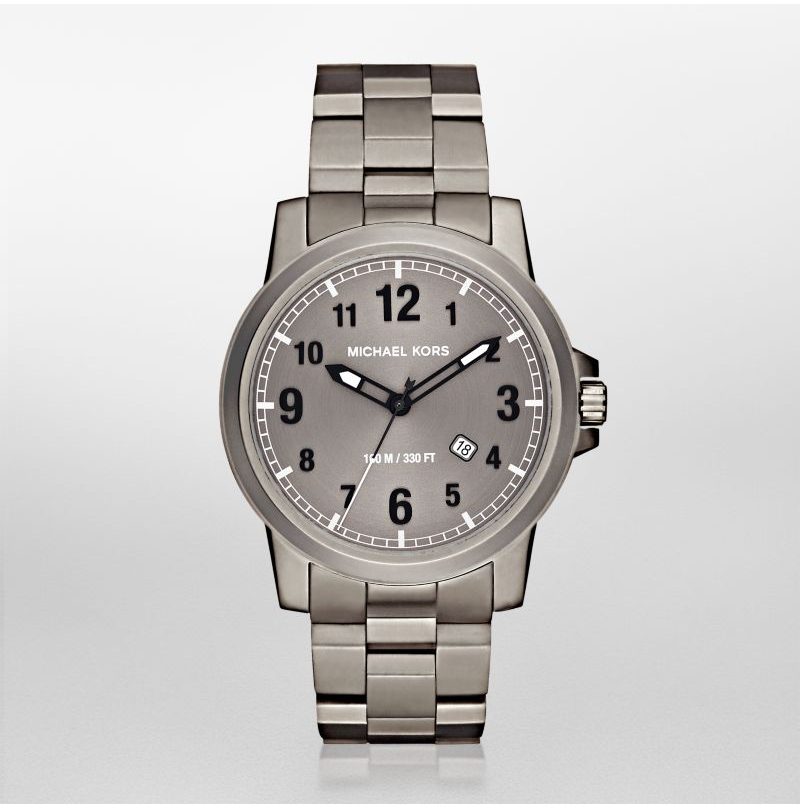 Michael Kors Men's Bradshaw Olive IP Chronograph Watch MK6528 – D'ore  Jewelry