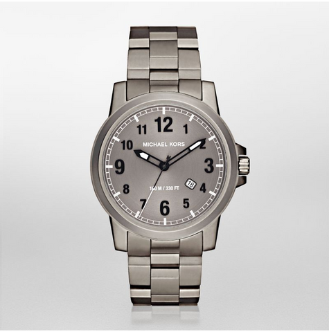 Michael Kors Paxton Titanium Men's Watch