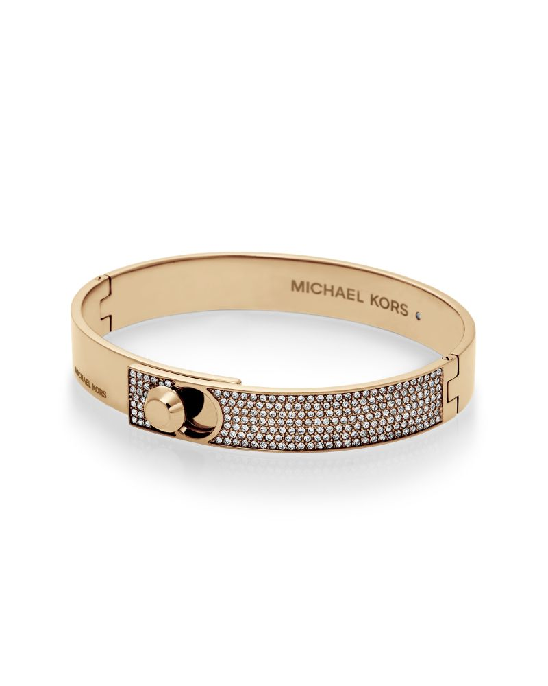 Michael Kors Astor Pavé SilverTone Bracelet Modeschmuck  Michael kors  jewelry Old jewelry Black gold jewelry