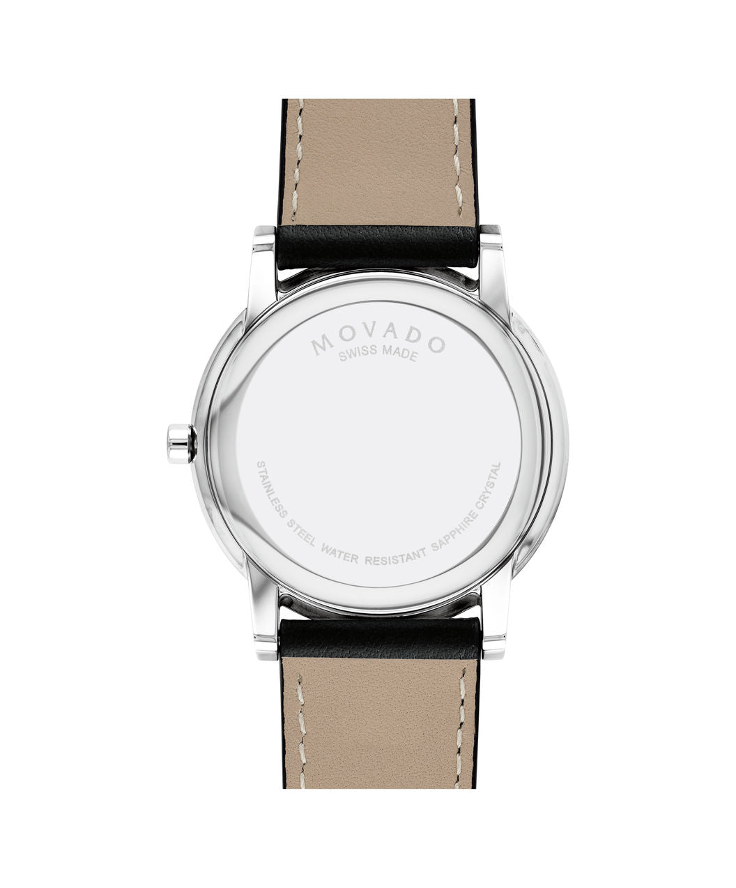Movado Museum Classic Men's With Black Leather