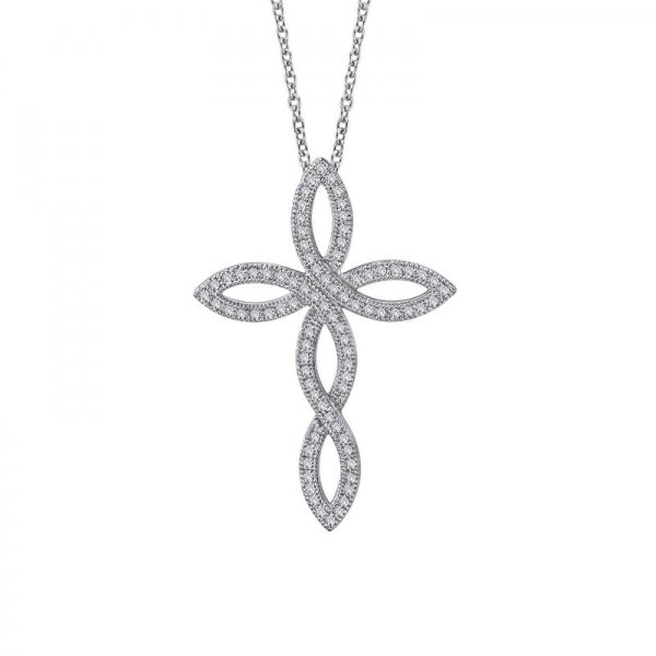 Lafonn Interlope Cross Necklace