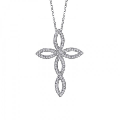 Lafonn Interlope Cross Necklace